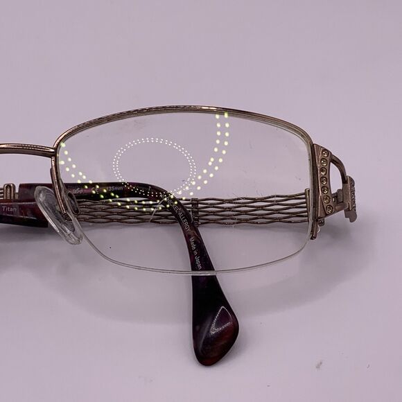 Line Art By Charmant Eyeglasses Frams XL2068 Rose Gold Discontinued - Picture 3 of 16